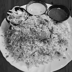 Hyderabadi Chicken Dum Biryani - 2 Pc