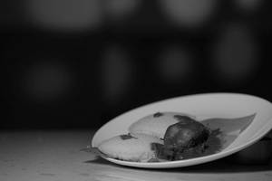 Idli With Fish Pulusu