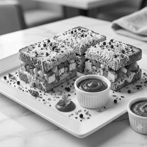 Mr Ultimate Overloaded Veg Cheese Sandwich