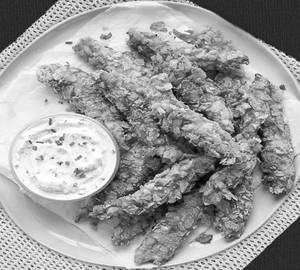 Crispy chicken strips
