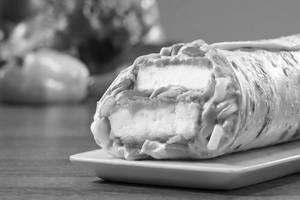 Tandoori Paneer Salad Burger Wrap