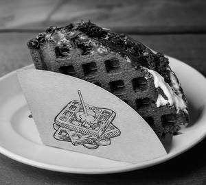 Triple Chocolate Belgian Waffle