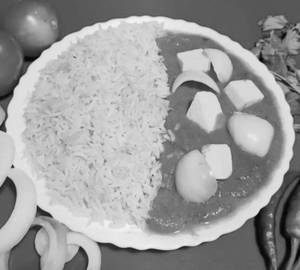 Paneer Do Pyaja Rice