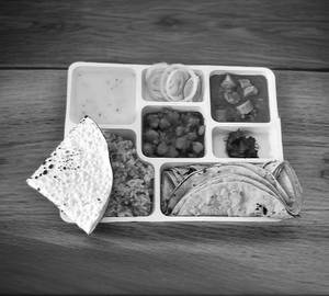 Gujarati Deluxe Thali Kadhi-Khichdi