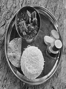 Meat Chawal Combo