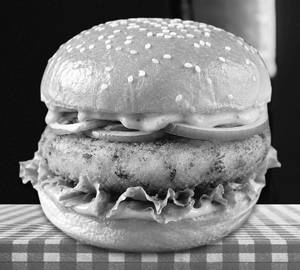 Aloo tikki burger