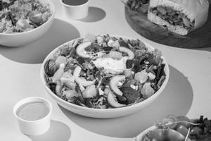 Greek Souvla Salad - Medium