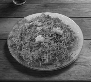 Korean Spicy Noodles Egg