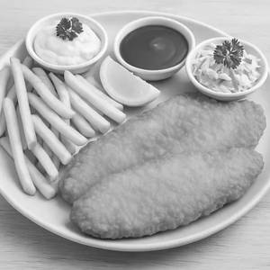 Fish & Chips [2 pieces]