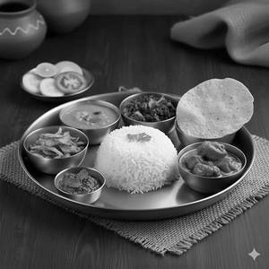 Bengali Chicken Thali