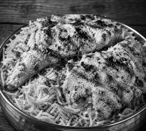Biryani With Afghani Tandoori Chicken