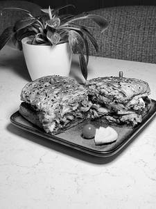 Avocado Feta And Basil Pesto Sandwich