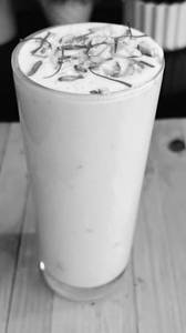 Saffron dry fruits lassi