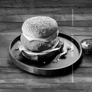 Tandoori Chicken Tikki Cheesy Burger