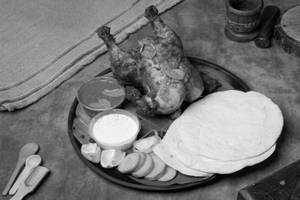 Grilled Chicken With 2 Kubus [Half]
