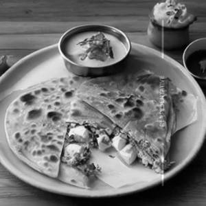 Stuffed Paratha Paneer