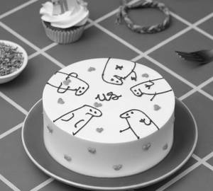 Bestie Doodle Cake [500 Grams]