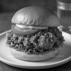 Crispy Fried Chicken Burger