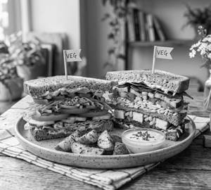 Veg Grill Sandwich 2 Pcs