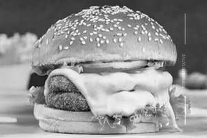 Chicken Tikki Cheesy Burger