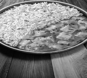 Paneer And Steam Rice