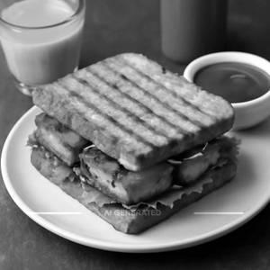 Spicy Paneer Tikka Sandwich