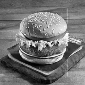 Tandoori Double Veg Tikki Cheese Burger