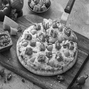 Veg Onion and Paneer Double Pizza