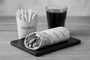 Budget Wrap Box (1 Veg Wrap + Fries + Small Drink)