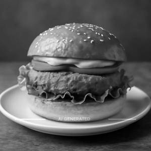 Classic Chicken Patty Burger