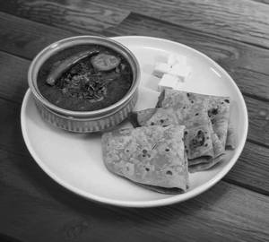 Chappati 3Pc Chettinaad Style Paneer Gravy