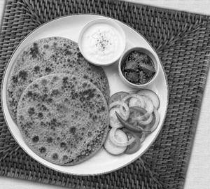 Sattu Paratha Meal
