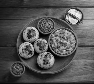 Litti Chokha Signature Plate