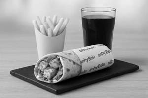 Paneer Wrap Combo + Fries + Drink