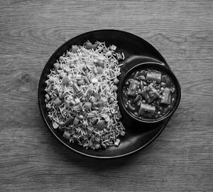 Veg Fried Rice And Chilli Paneer Combo