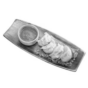 Steamed Chicken Momos 5Pcs