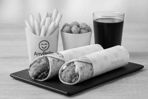 Korean & Thai Wrap Combo + Popcorn + Drink