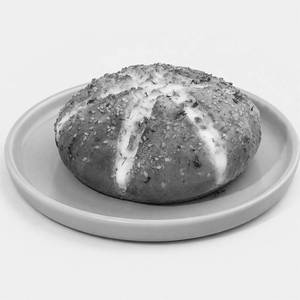 Korean Cream Cheese Bun.