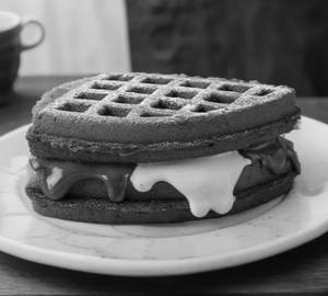 Triple Chocolate Waffle