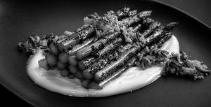 Josper grilled asparagus