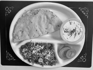 Chana Biryani Combo.