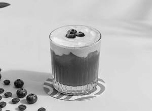 Blueberry snow cold brew