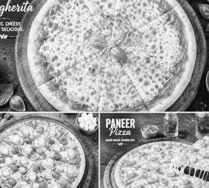 Buy 2 Large Veg Paneer Pizzas, Get 1 Small Margherita Pizza Free