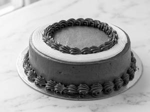 Rustic Chocolate Fudge Cake