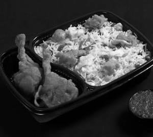 Chicken Fried Rice(half)+ 3pc Lollipop