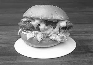 Chicken crispy burger