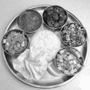 Plain Thali