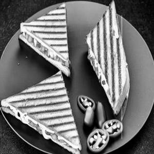 Veg chilli cheese sandwich