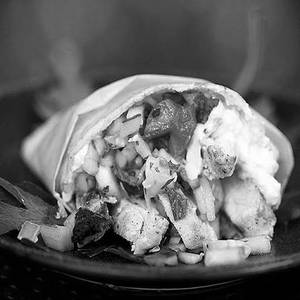 Spicy Chicken Shawarma Roll