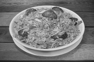 Veg Fried Rice With Manchurian